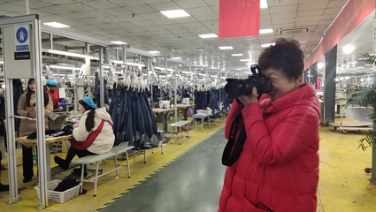 東錦服飾公司迎來(lái)界首市大美采風(fēng)團(tuán)，共話銷售業(yè)務(wù)新圖景